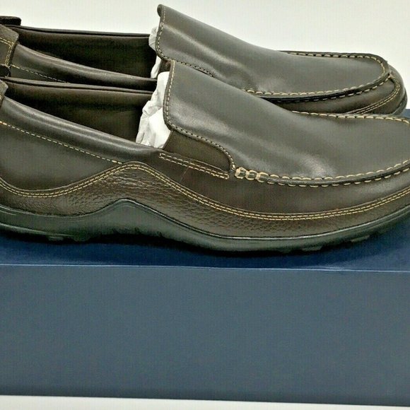 Cole Haan Tucker Venetian Men's French Roast Leath - Picture 9 of 12